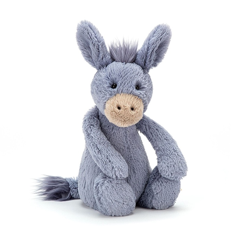 Jellycat Bashful - Donkey Original (Medium) - Retired