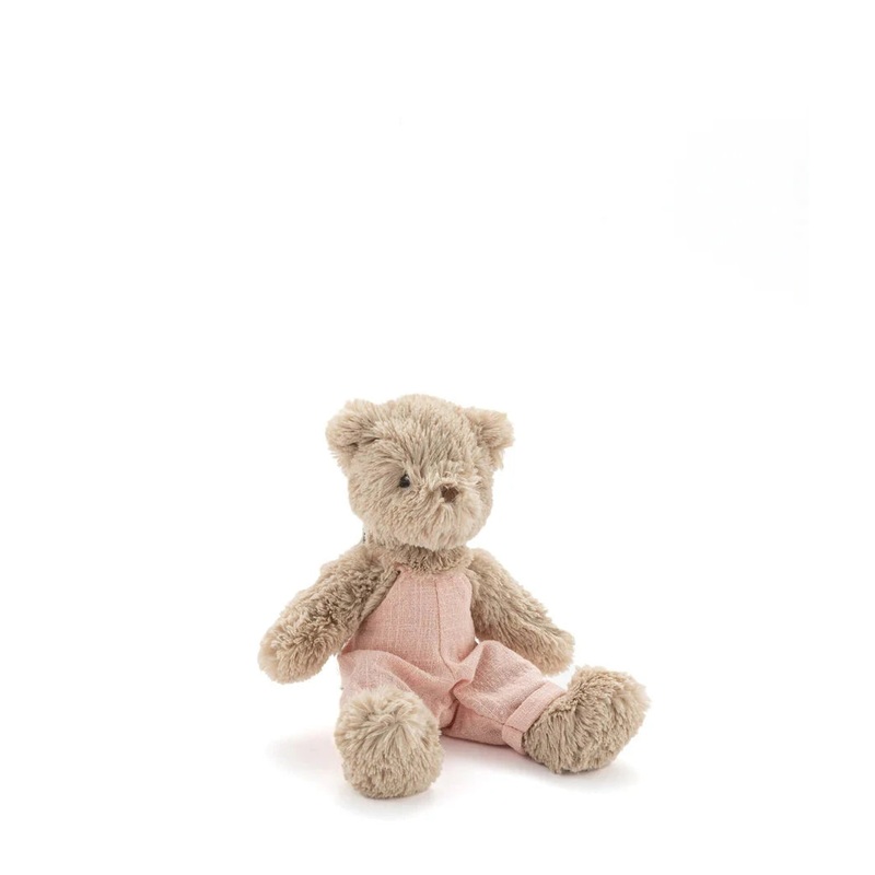 Nana Huchy - Baby Honey Bear | Overalls Baby Pink