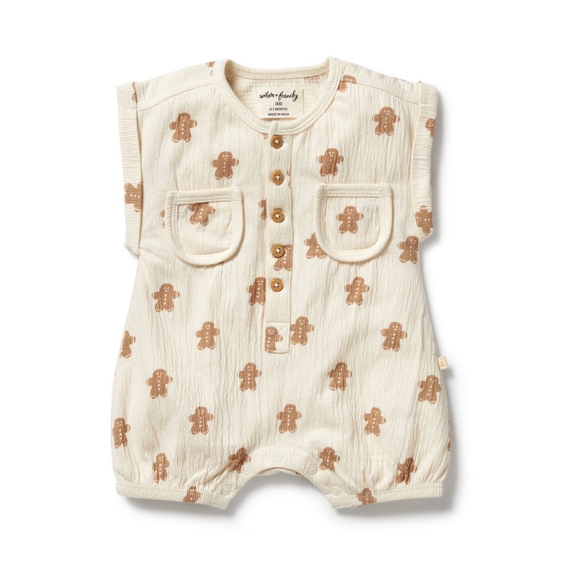 Wilson & Frenchy - Organic Crinkle Growsuit | Spice & Nice
