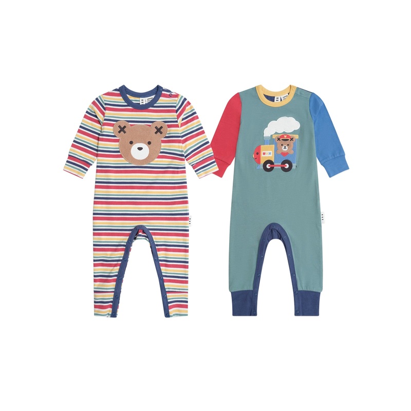 Huxbaby - Hux Romper 2 Pack Set - HB9028S25