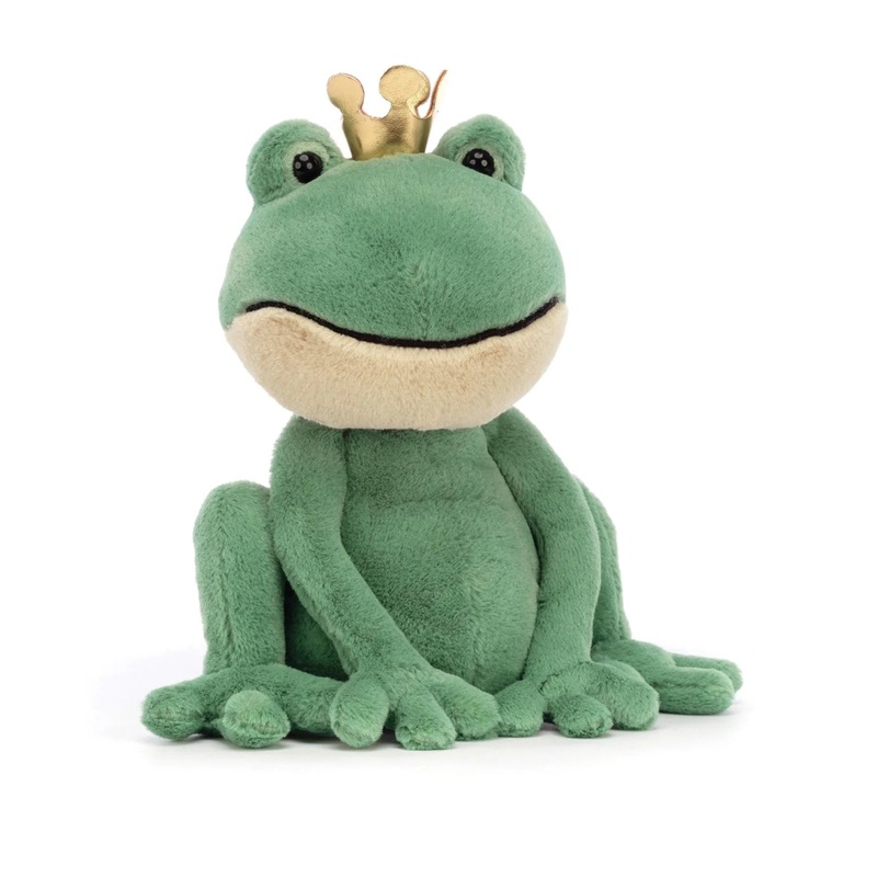 Jellycat - Fabian Frog Prince - Retired
