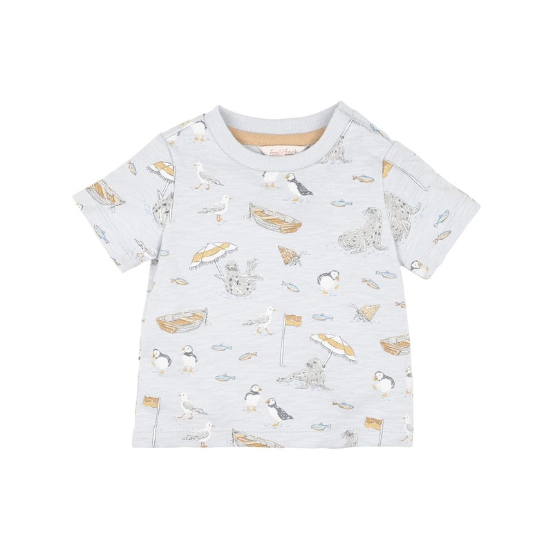Fox & Finch - Puffin Print Tee