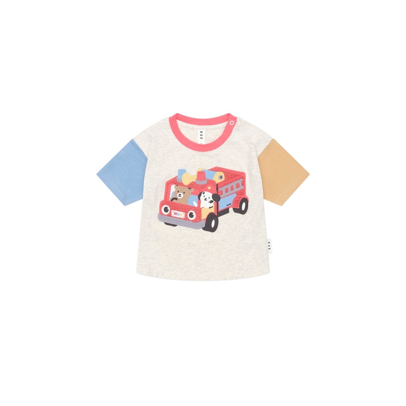 Huxbaby - Firetruck Hux T-Shirt - HB2093W25