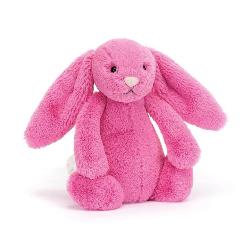Jellycat Bashful - Hot Pink Bunny Original (Medium) - Retired