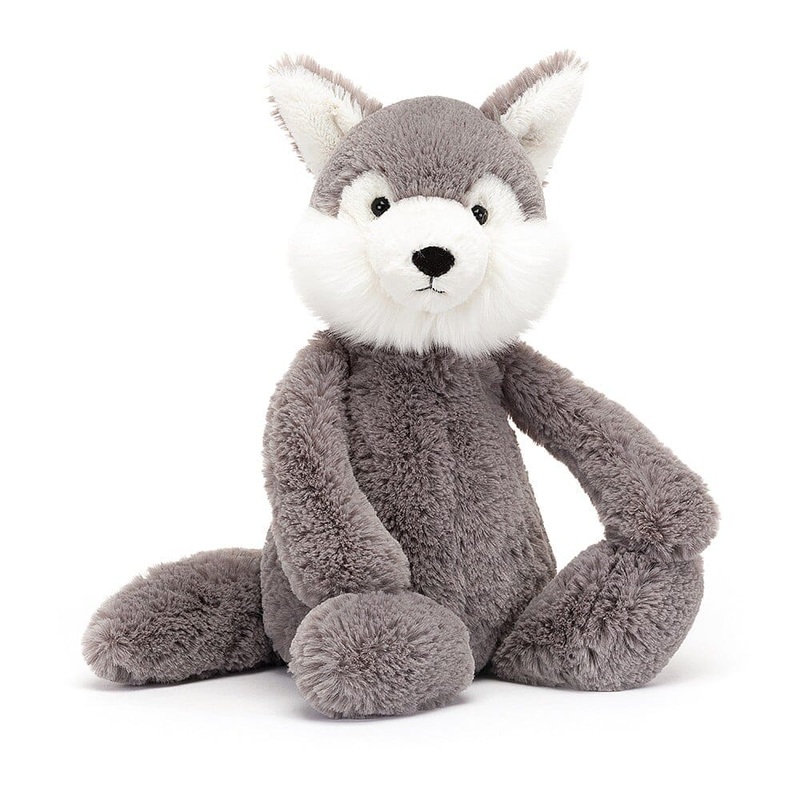 Jellycat Bashful - Wolf Original (Medium) - Retired