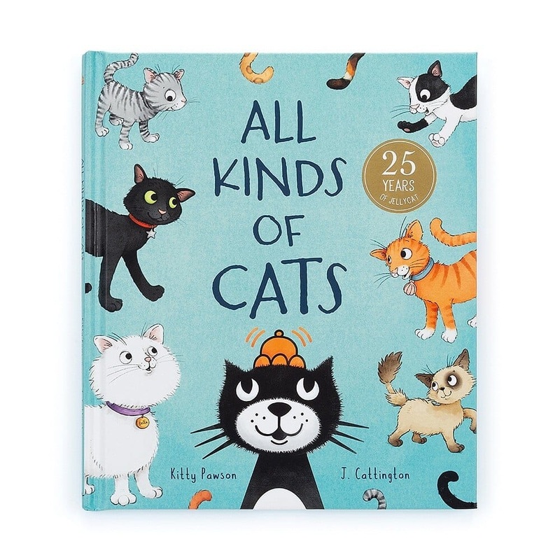 Jellycat - Book | All Kinds of Cats