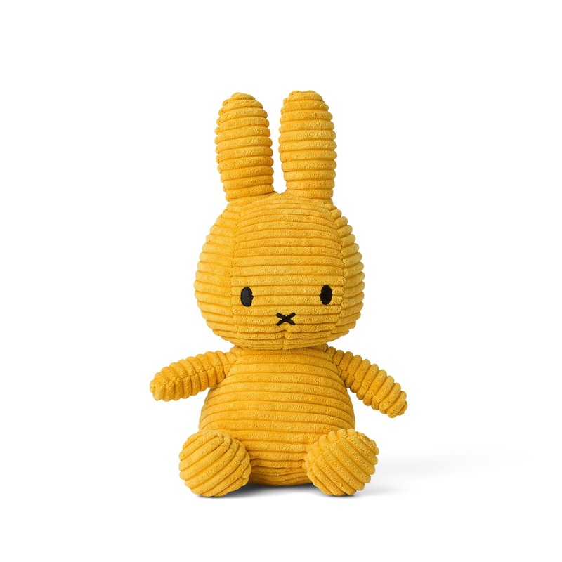 Miffy Sitting - Corduroy Yellow | 23cm