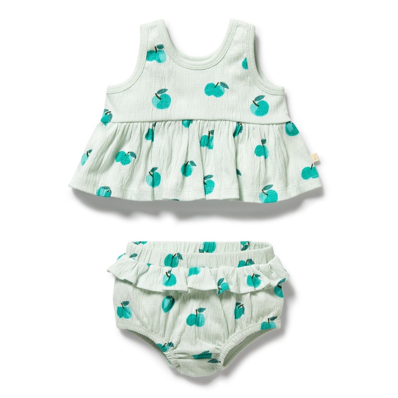 Wilson & Frenchy - Organic Ruffle Set | Apple Papple