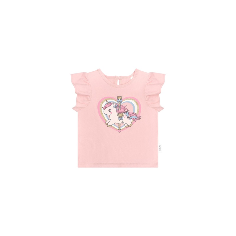 Huxbaby - Carousel Frill T-Shirt - HB2111S24