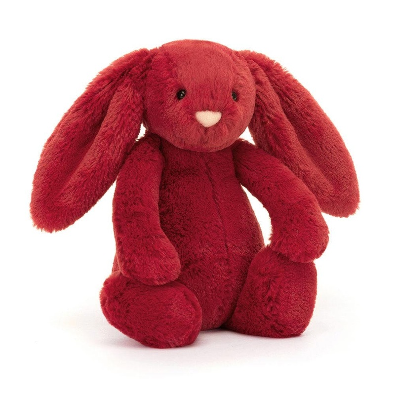 Jellycat Bashful - Cranberry Bunny Small - Retired
