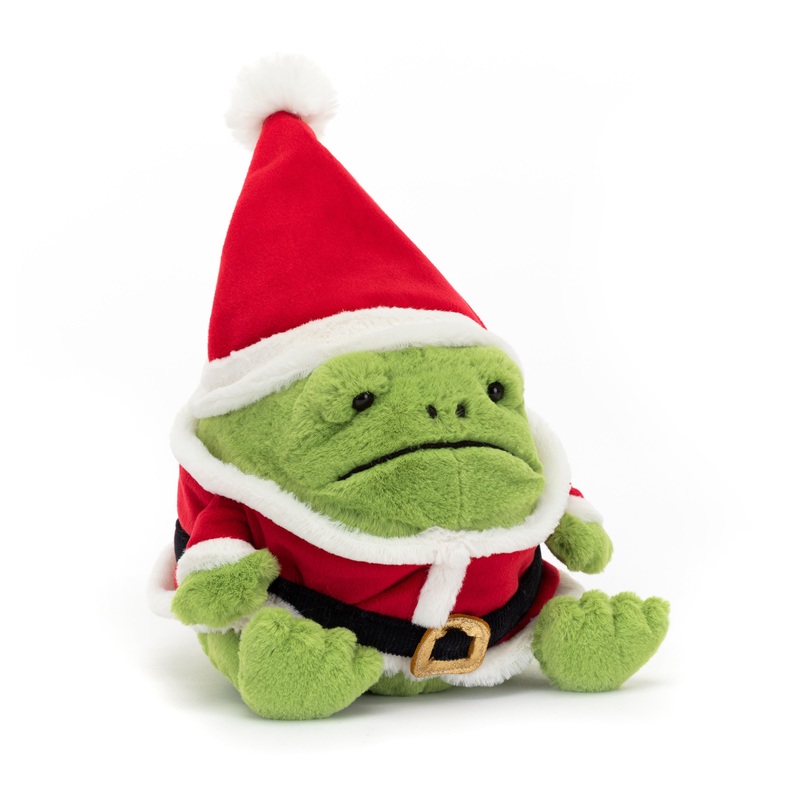 Jellycat - Santa Ricky Rain Frog - Retired