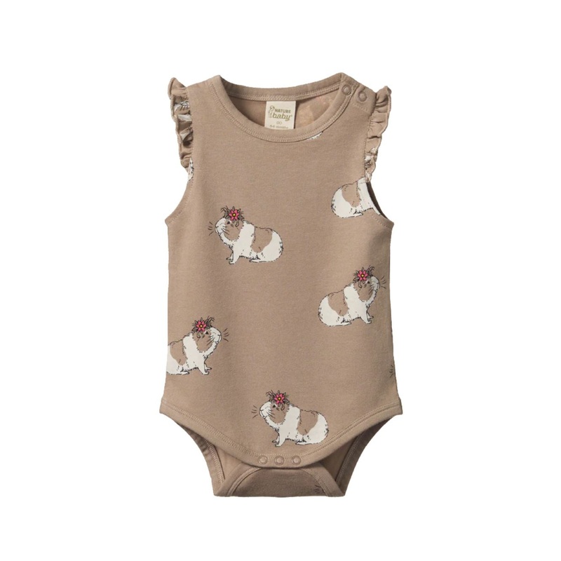 Nature Baby - Fleur Bodysuit | Moon Flower Gala Print