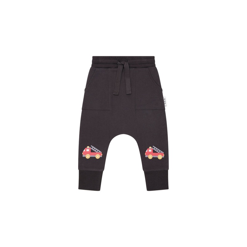 Huxbaby - Fire Truck Drop Crotch Pant - HB6080W25