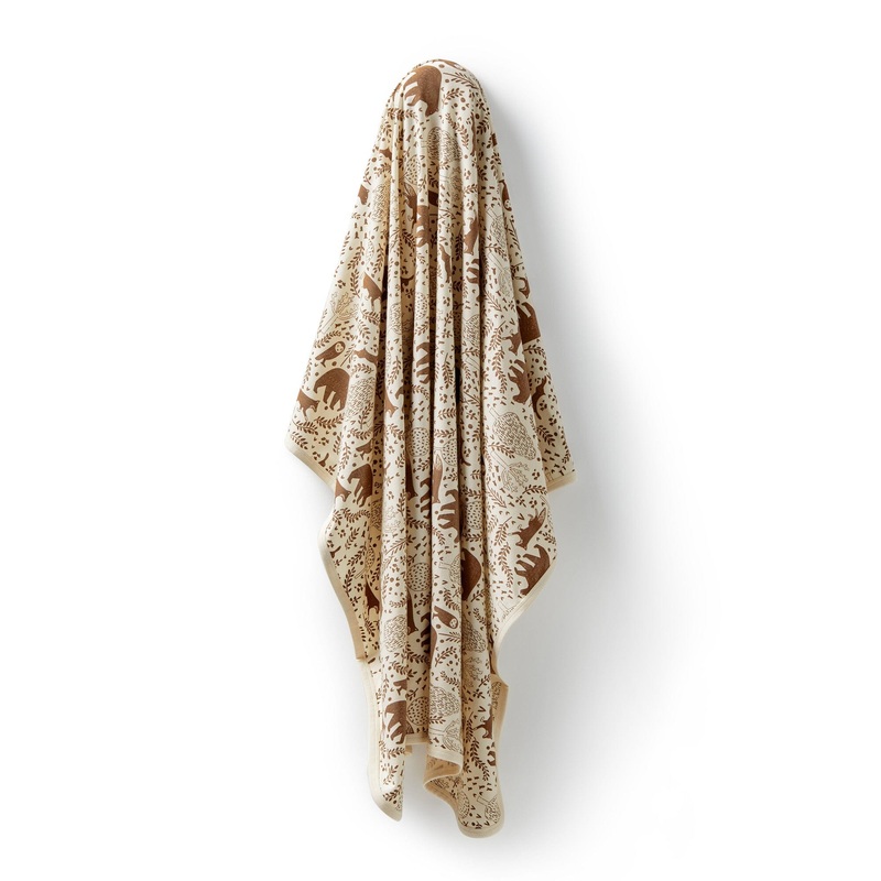 Wilson & Frenchy - Organic Bunny Rug | Winter Forest