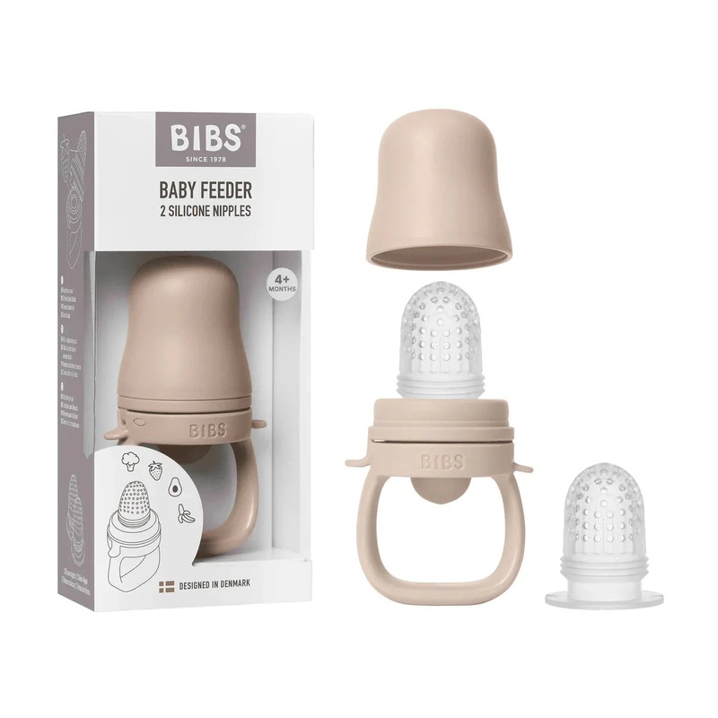 BIBS Dummies - Baby Feeder | Blush