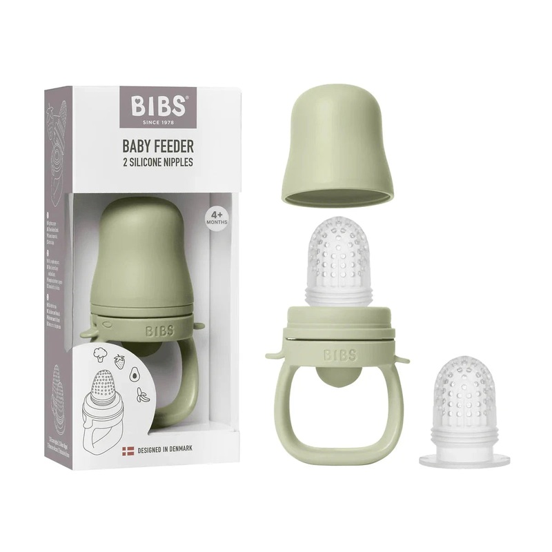 BIBS Dummies - Baby Feeder | Sage