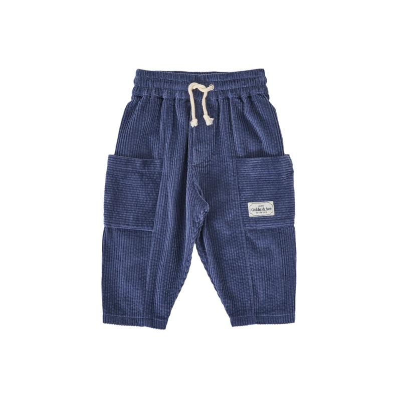 Goldie & Ace - Kit Corduroy Pocket Pant | Navy