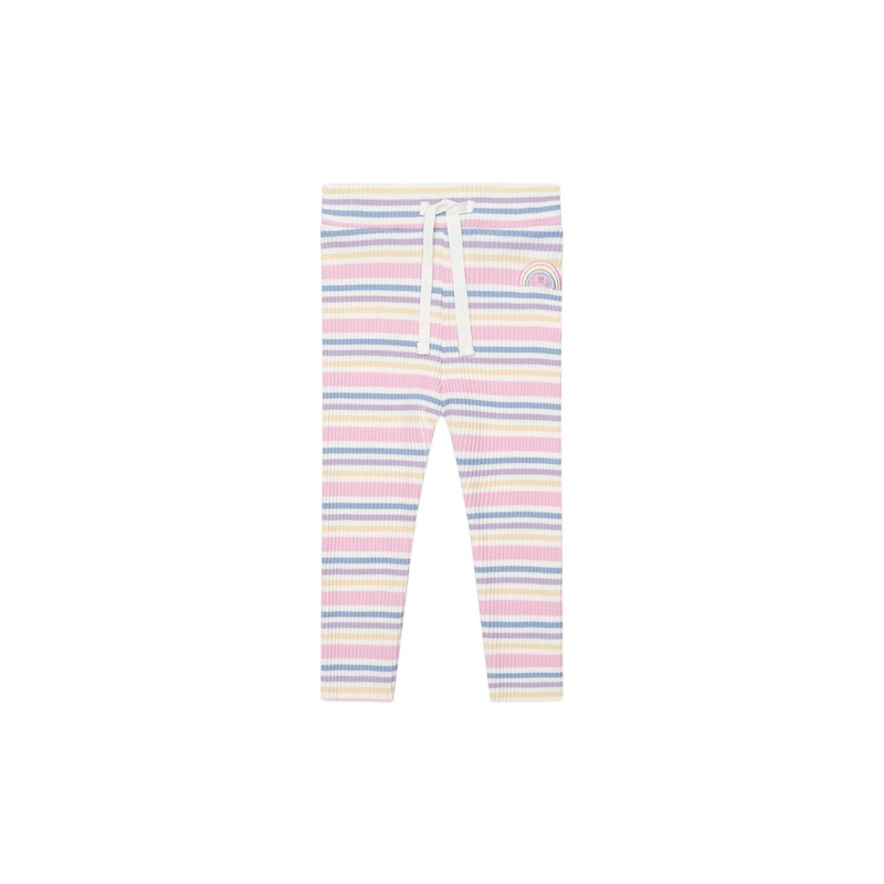 Huxbaby - Rainbow Stripe Rib Legging - HB6219W25