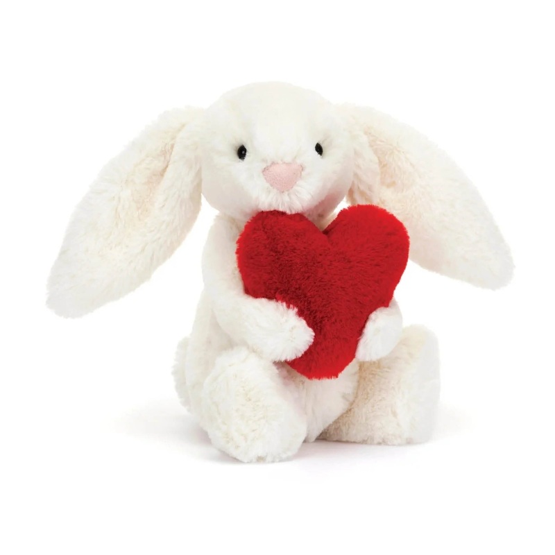 Jellycat Bashful - Little (Small) | Red Love Heart Bunny