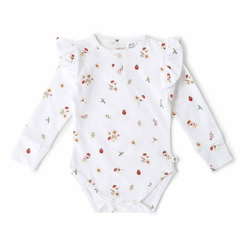 Snuggle Hunny - Organic Long Sleeve Bodysuit | Ladybug