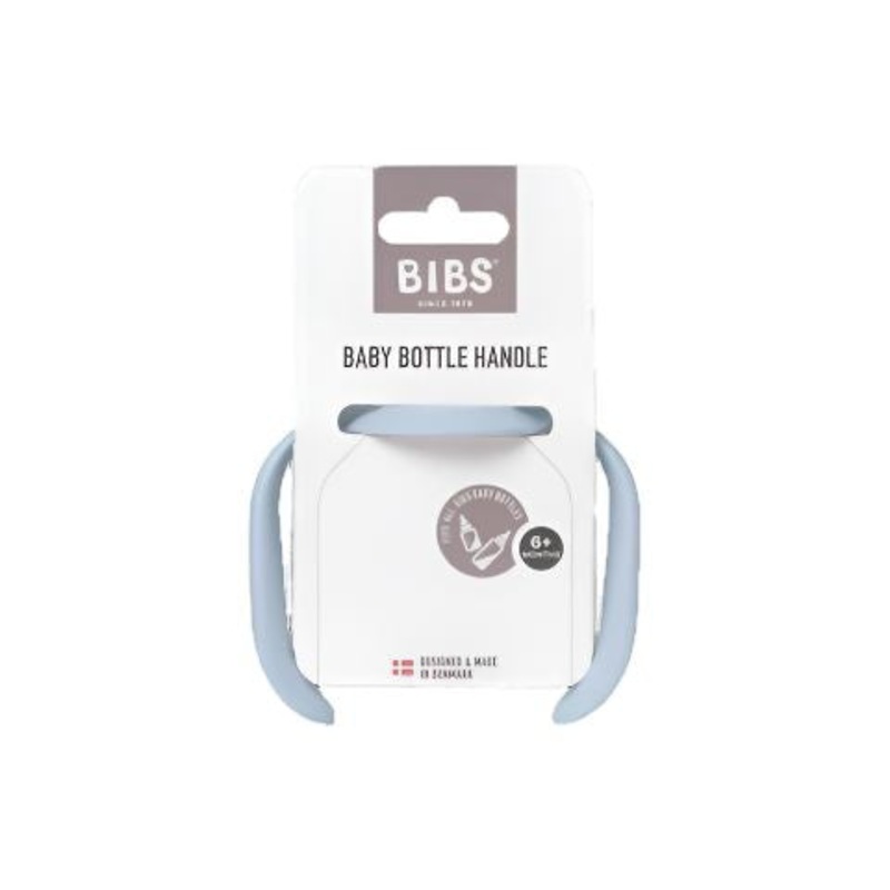 BIBS Dummies - Baby Bottle Handle | Baby Blue