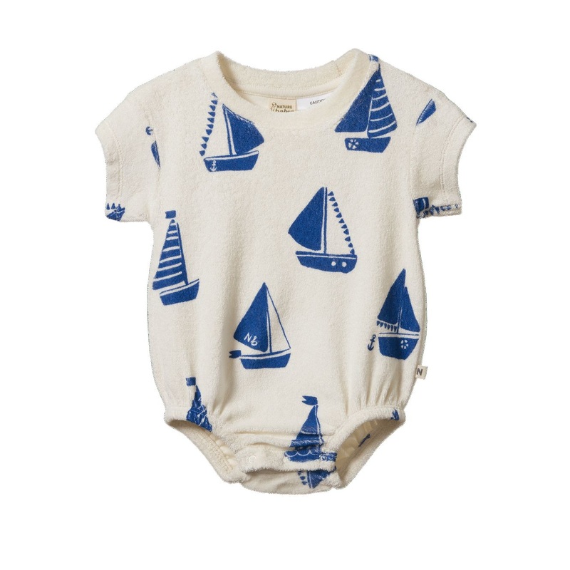 Nature Baby - Juno Romper Terry | Regatta