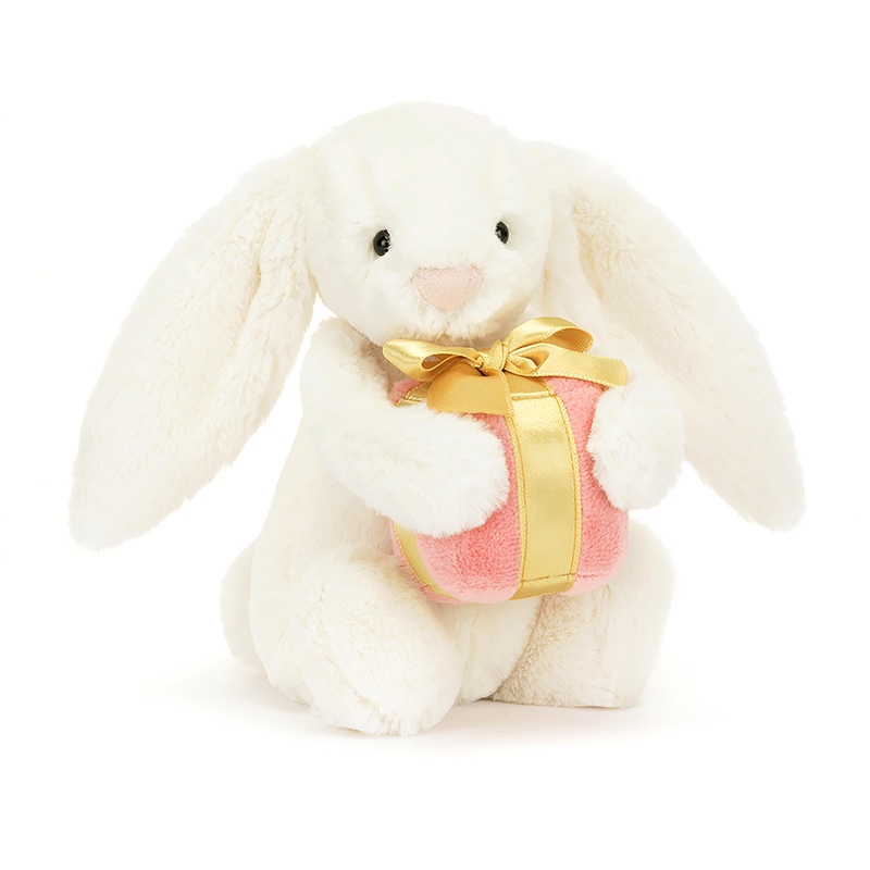 Jellycat Bashful - Bunny with Present - Retired