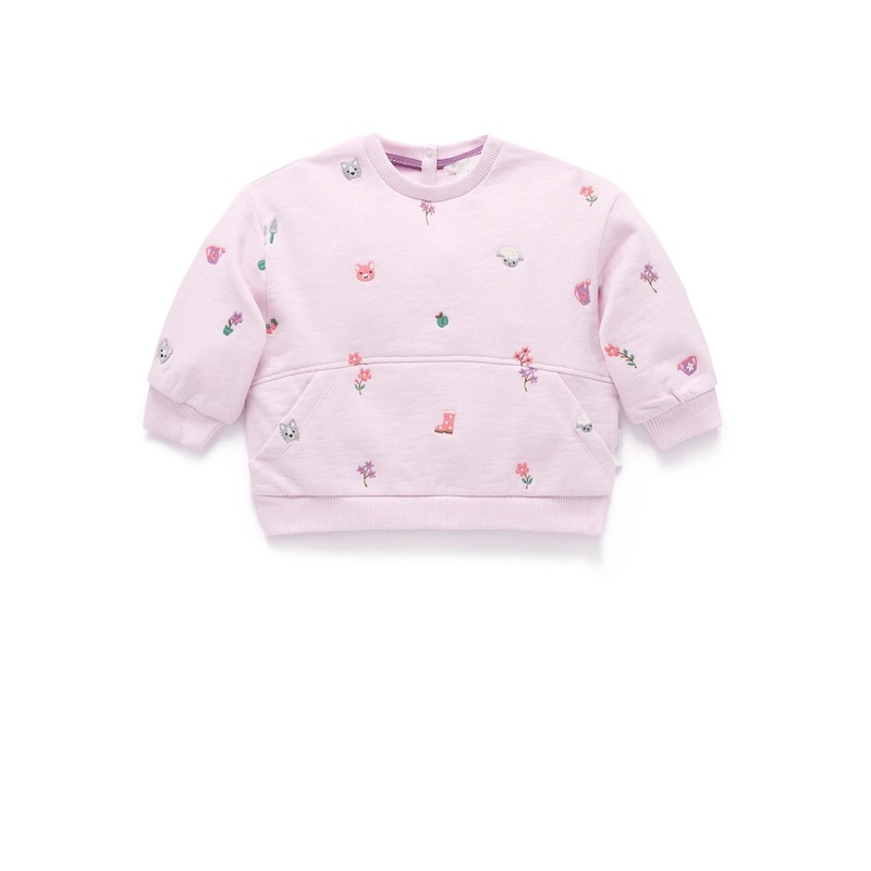 Purebaby - Embroidered Windcheater | Garden Broderie