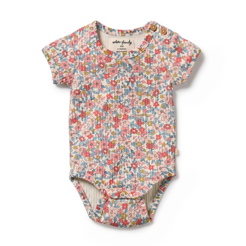 Wilson & Frenchy - Organic Bodysuit | Summer Bloom
