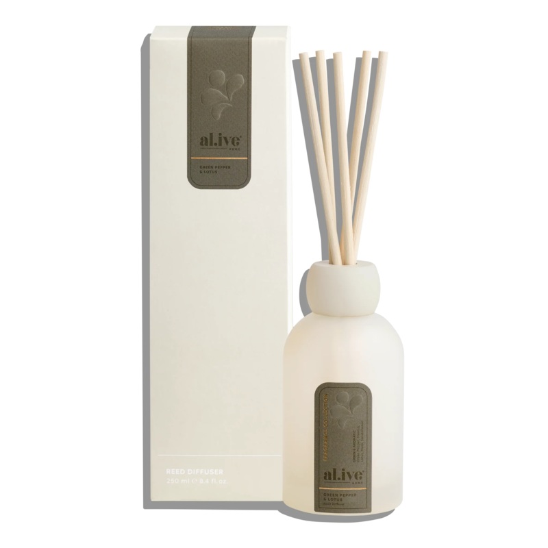 Al.ive Body - Reed Diffuser | Green Pepper & Lotus