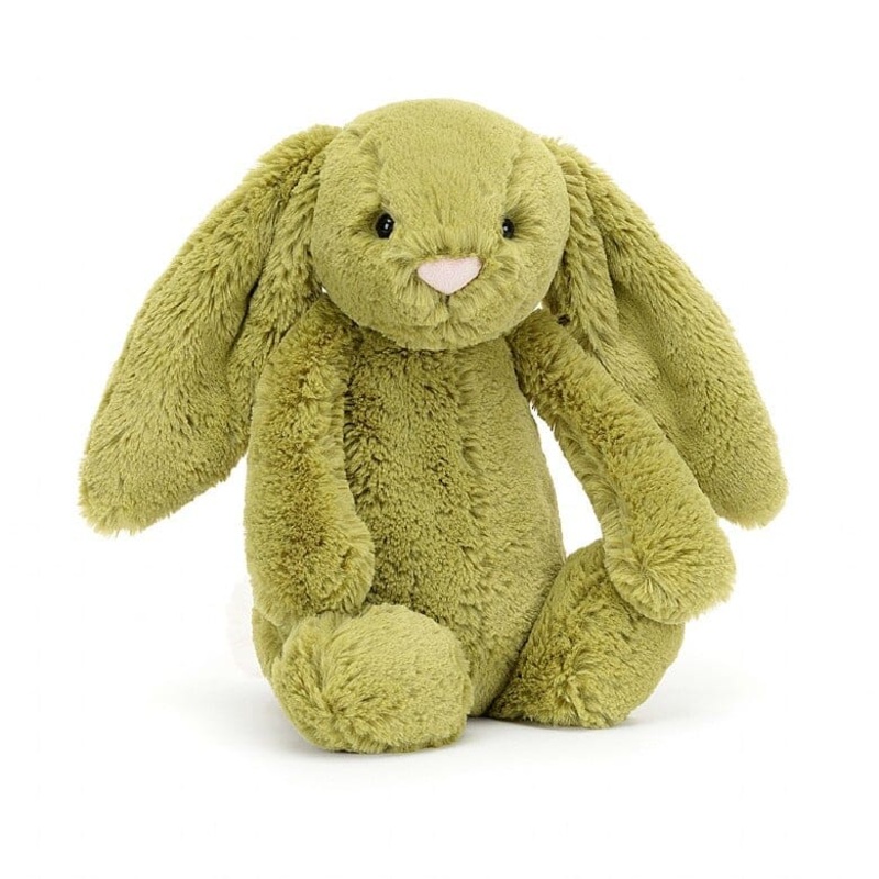 Jellycat Bashful - Moss Bunny Original (Medium) - Retired