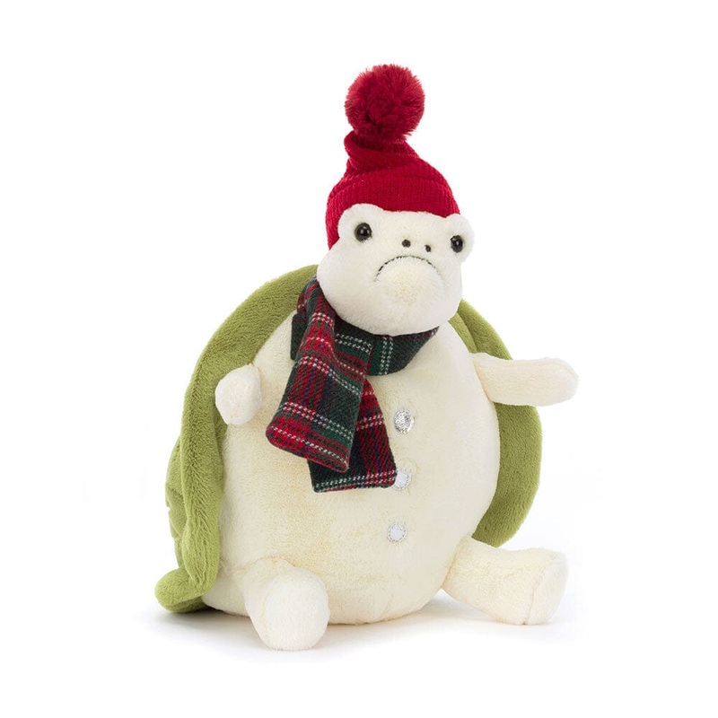 Jellycat - Snowman Timmy Turtle - Retired