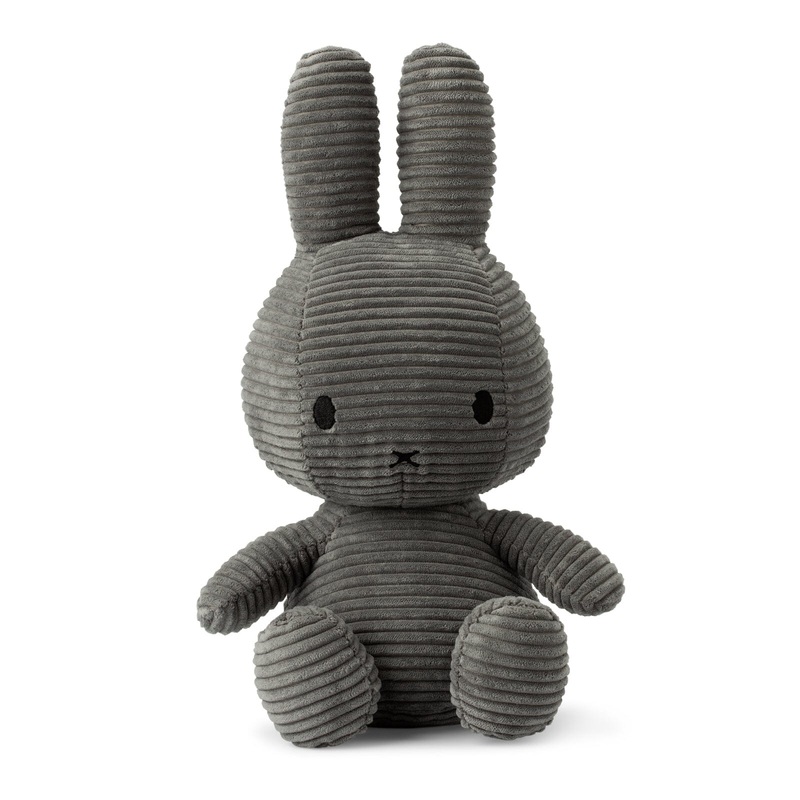 Miffy Sitting - Corduroy Grey | 33cm