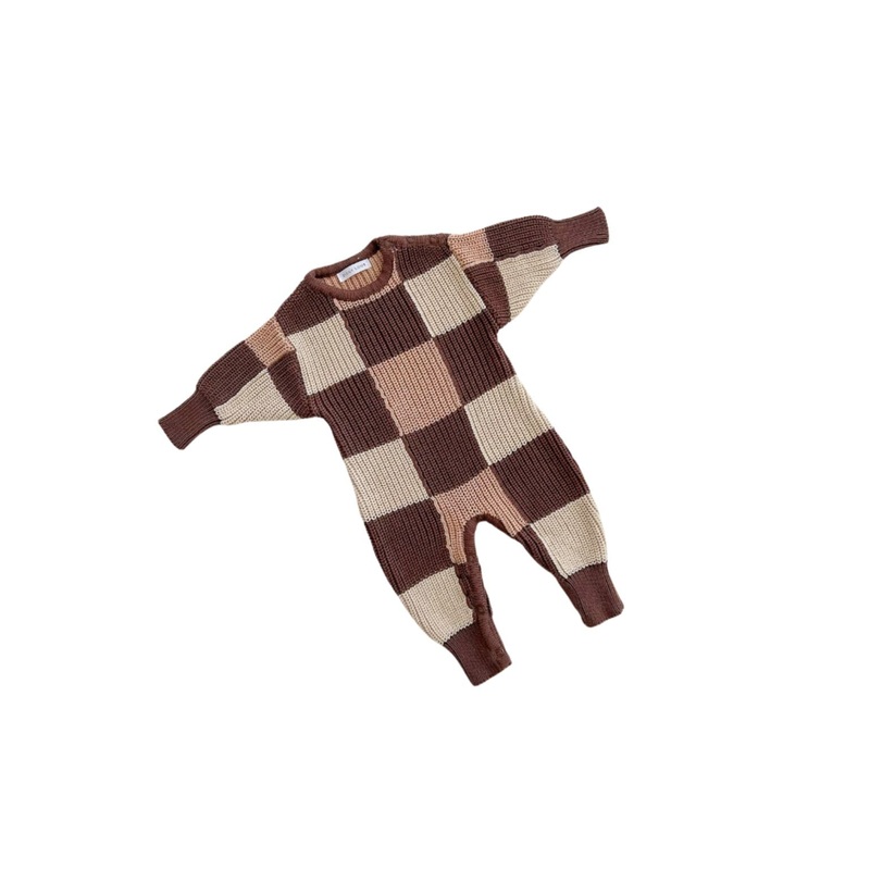 Ziggy Lou - Winter Playsuit | Checks