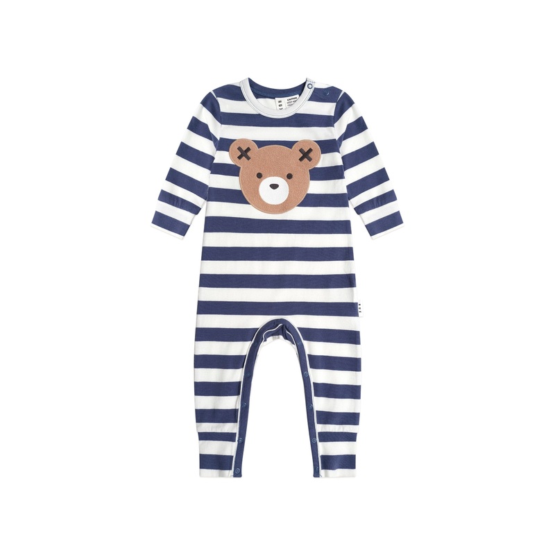 Huxbaby - Stripe Huxbear Romper - HB0026S25