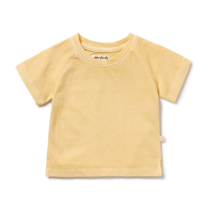 Wilson & Frenchy - Organic Dyed Tee | Lemon