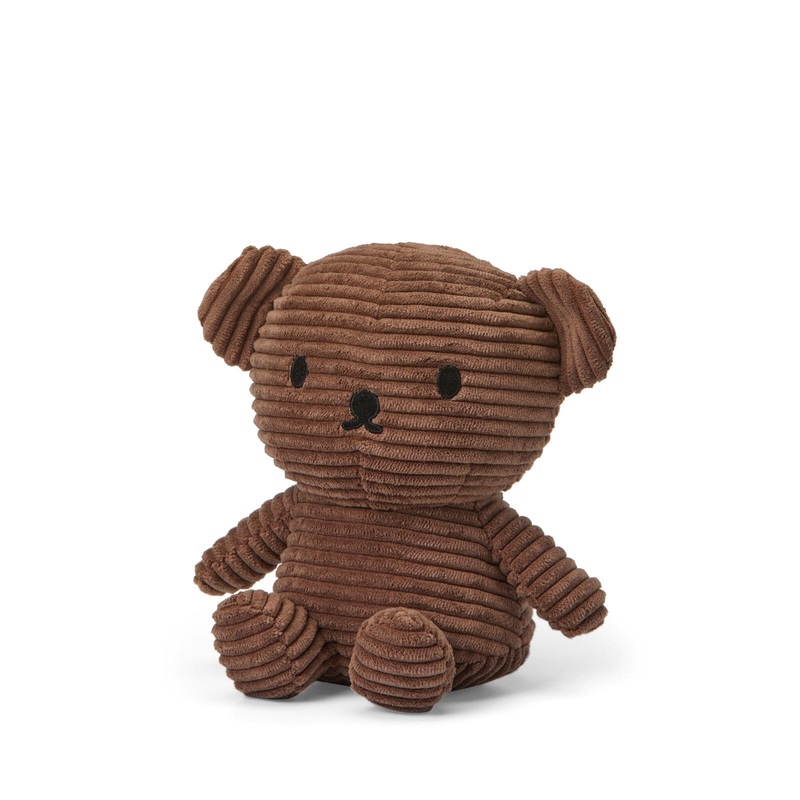 Miffy Boris Bear - Corduroy Brown | 17 cm