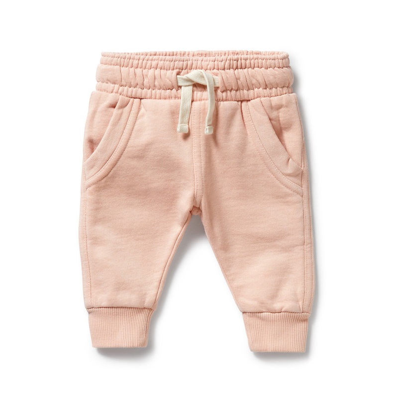 Wilson & Frenchy - Organic Terry Sweat Pant | Blush Pink