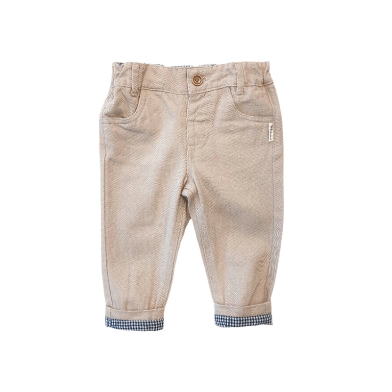 Love Henry - Baby Boys Chino Pant | Stone