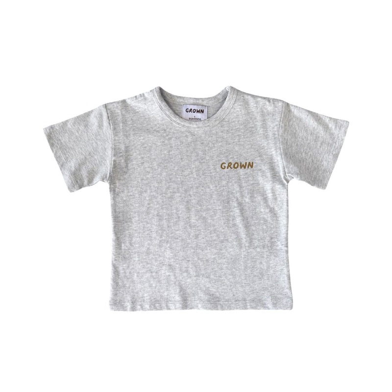 Grown - Sunshine Tee | Grey Marle