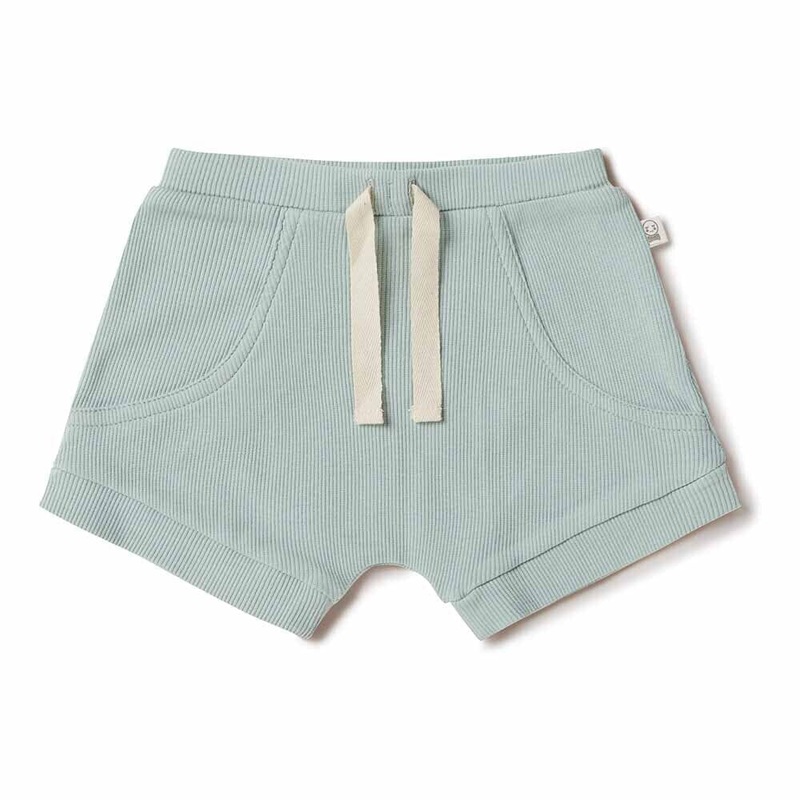 Snuggle Hunny - Organic Shorts | Sage