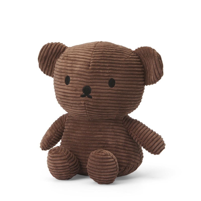 Miffy Boris Bear - Corduroy Brown | 24 cm