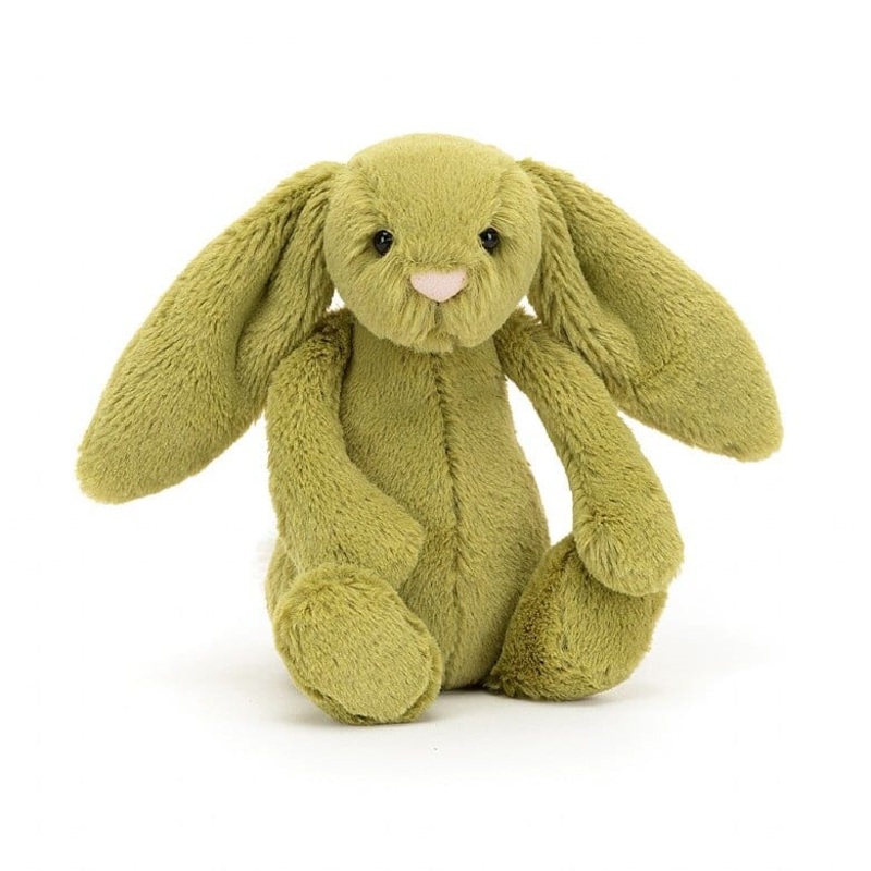 Jellycat Bashful - Moss Bunny Little (Small) - Retired