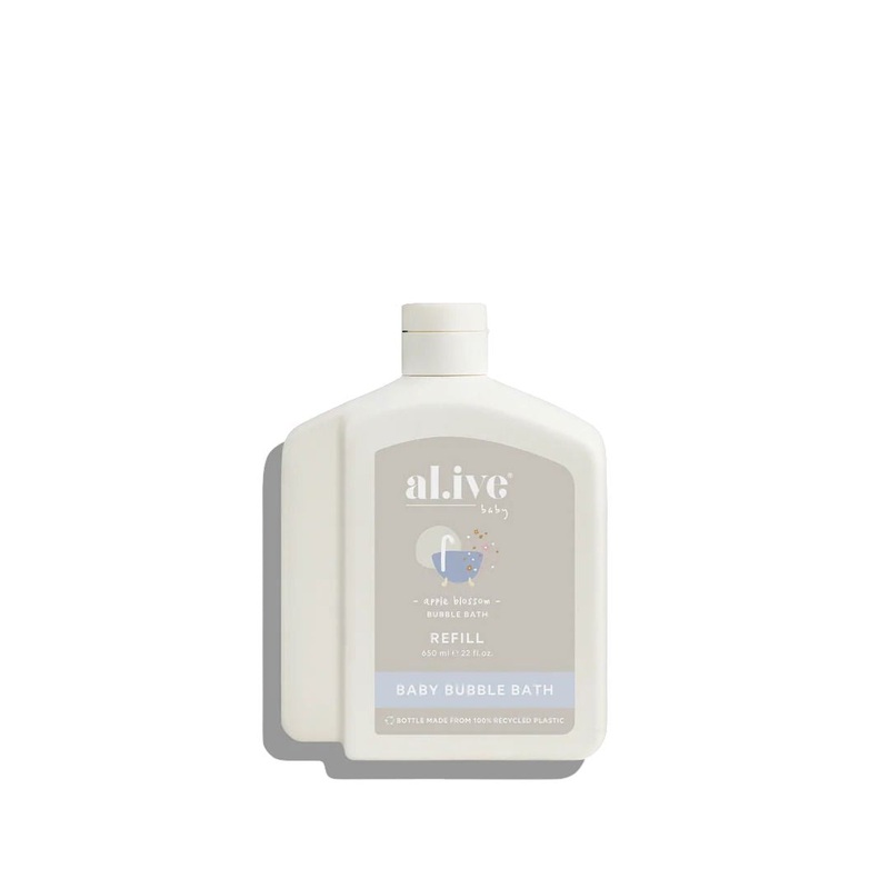 Al.ive Body - 650ML Bubble Bath Refill | Apple Blossom