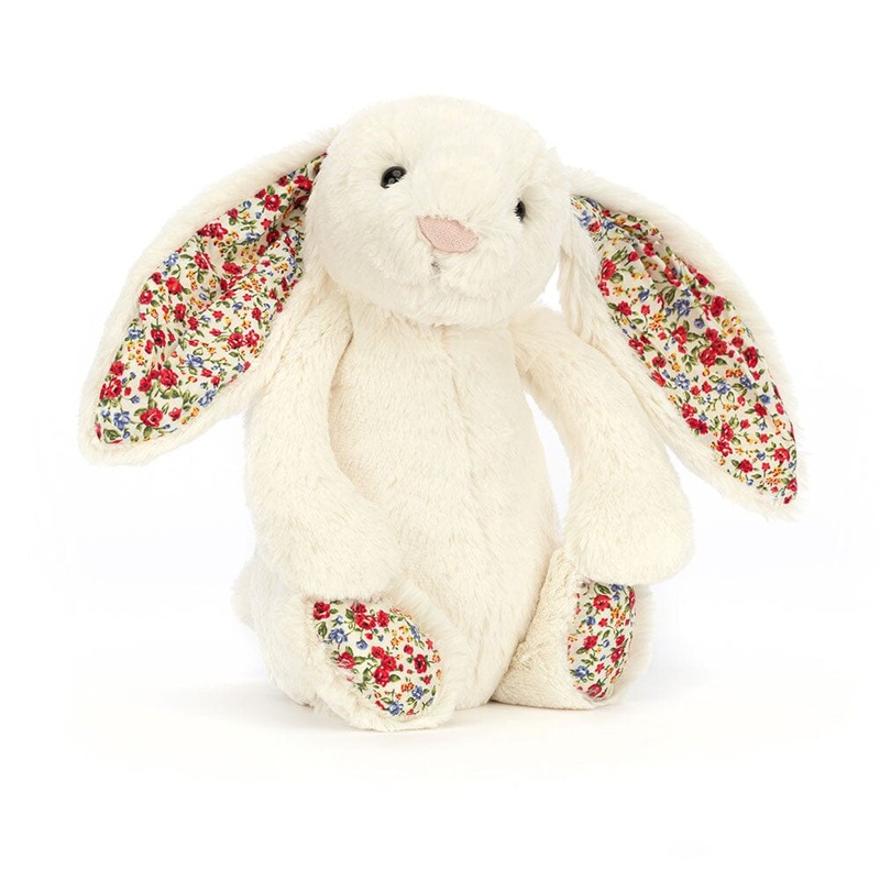 Jellycat Bashful Blossom - Cream Bunny Original (Medium) - Retired