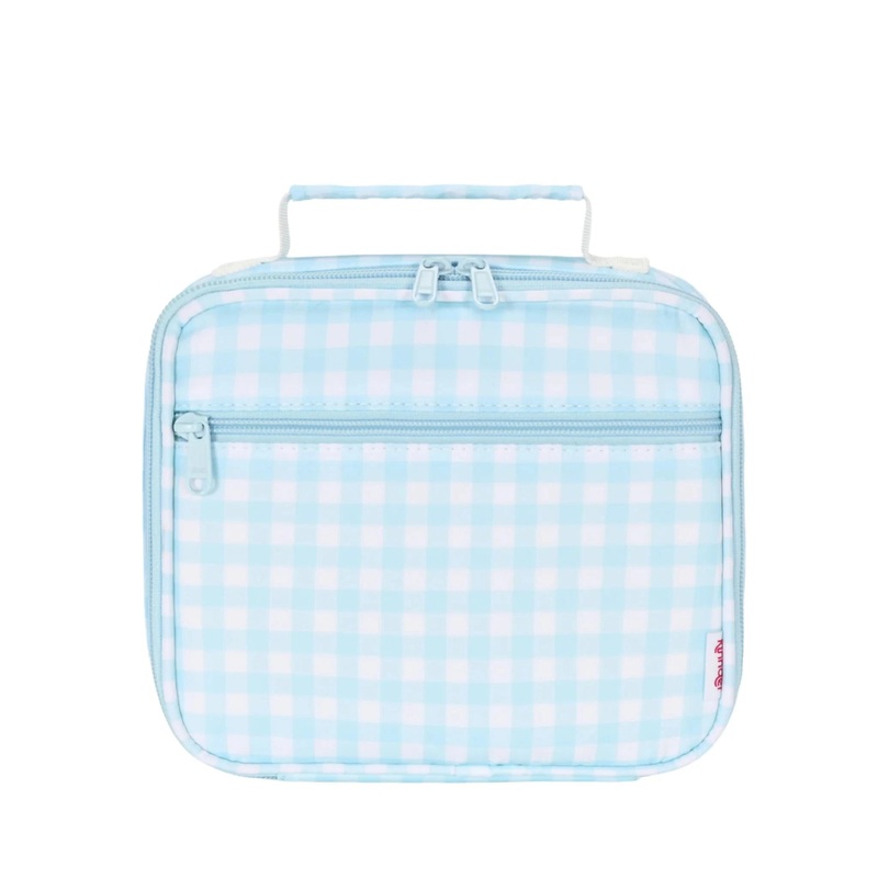 Kinnder - Mini Insulated Lunch Bag | Blue Gingham