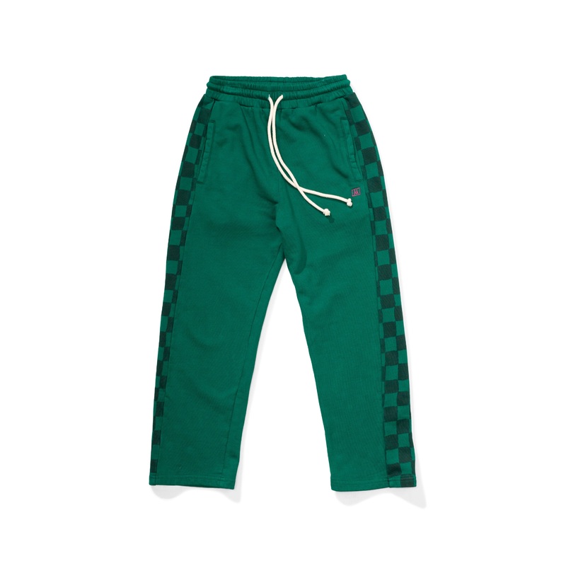 Missie Munster - Checkpanel Pant | Evergreen