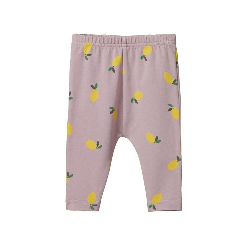 Nature Baby - Leggings | Lilac Lemon Print