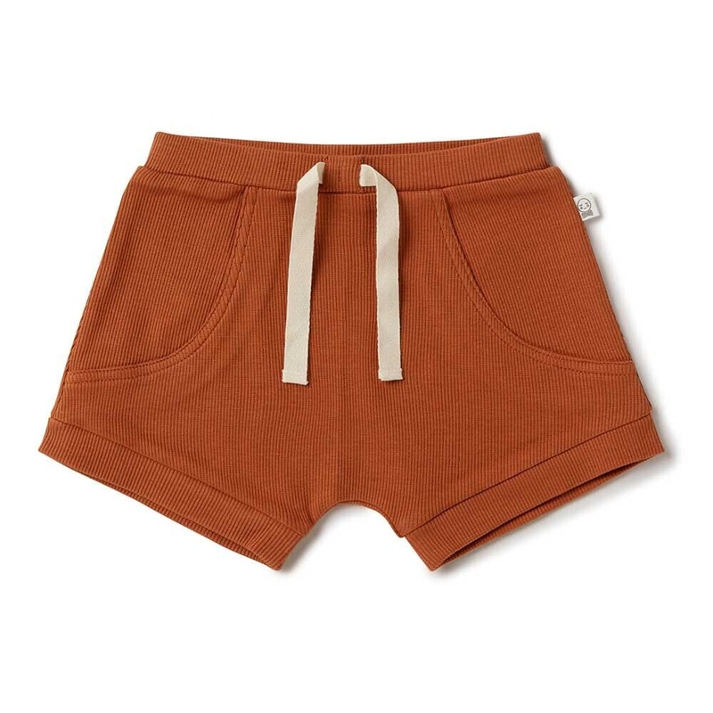 Snuggle Hunny - Organic Shorts | Biscuit