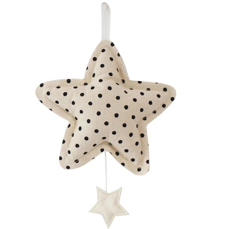 Alimrose - Star Musical Black Linen Spot